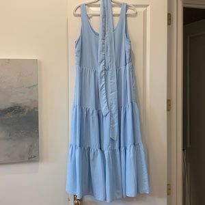 Aura maxi dress light blue